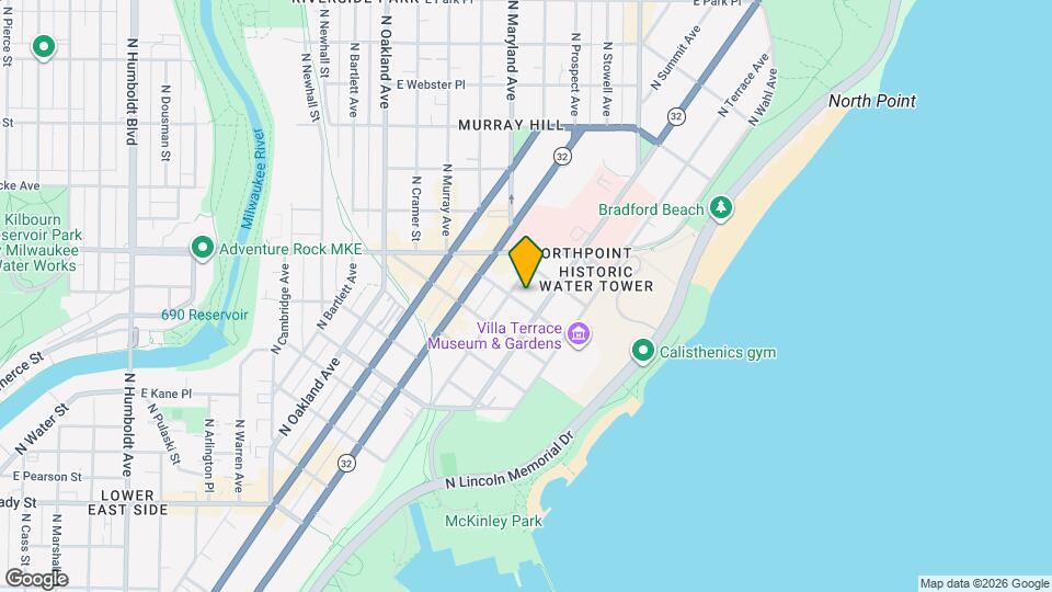 2214 E Ivanhoe Pl, Unit 2 Mapa y Detalles de la Ubicación