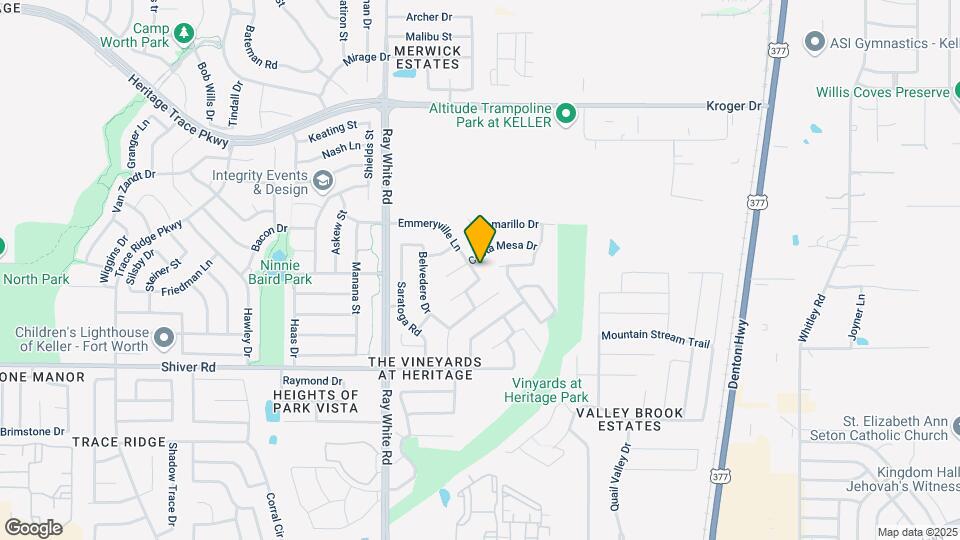 5409 Emmeryville Ln Map and Location Details