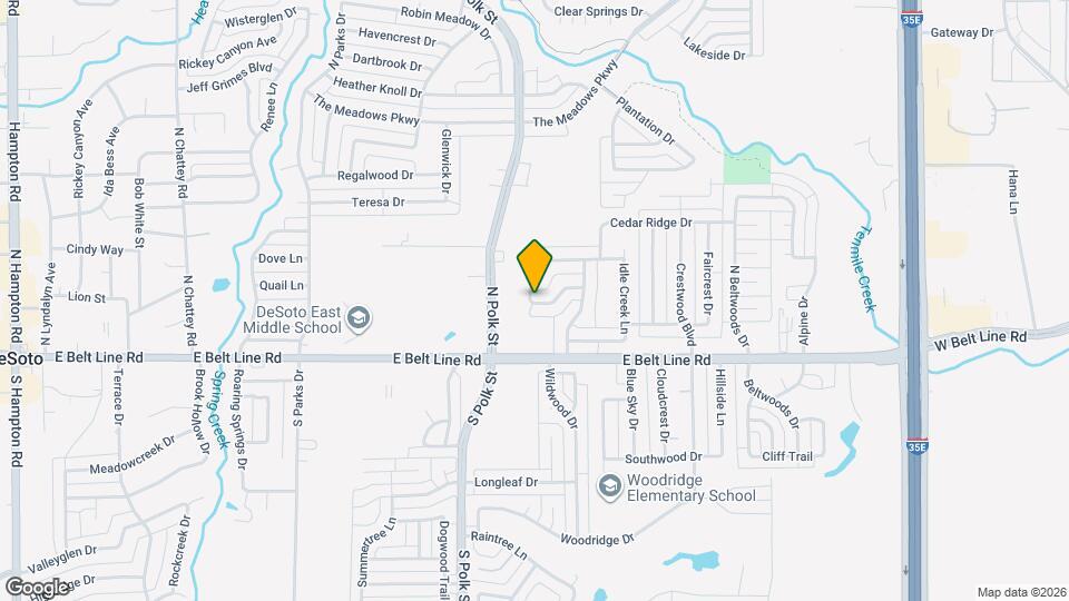 801 Summit Dr Map and Location Details