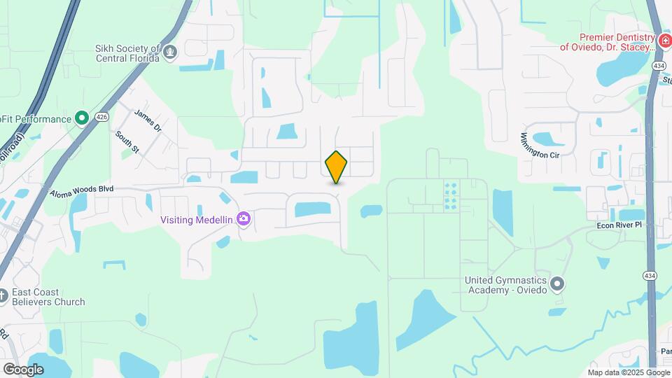 2858 Palmetto Ridge Point Map and Location Details