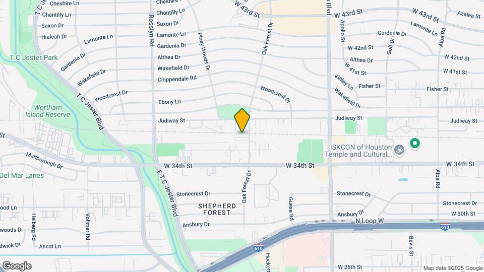 2110 Oatfield Dr Map and Location Details