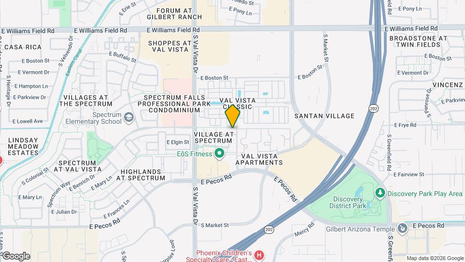 1760 E Joseph Way Mapa y Detalles de la Ubicación