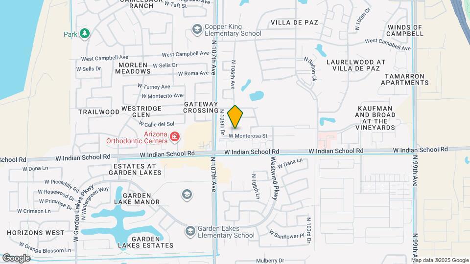 4107 N 106th Ave Map and Location Details