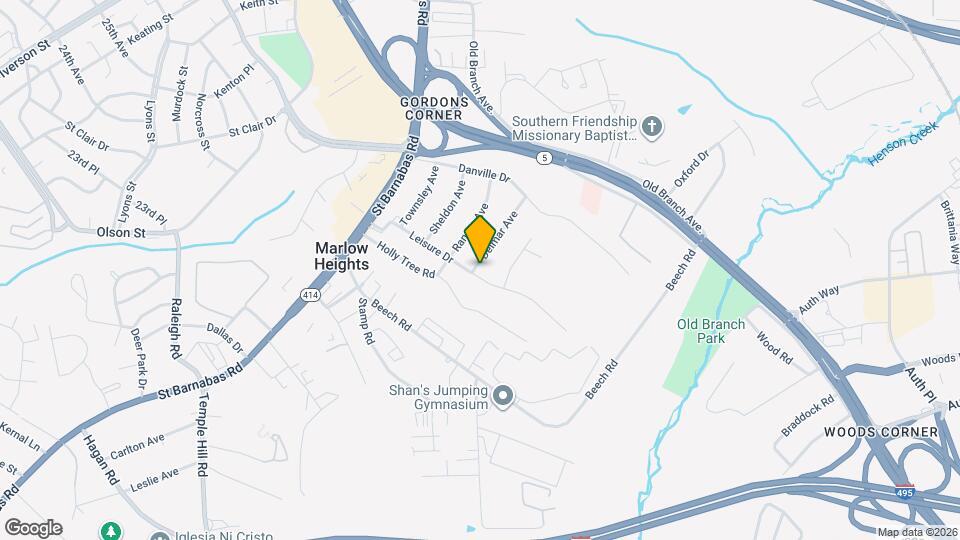 4100 Leisure Dr Map and Location Details