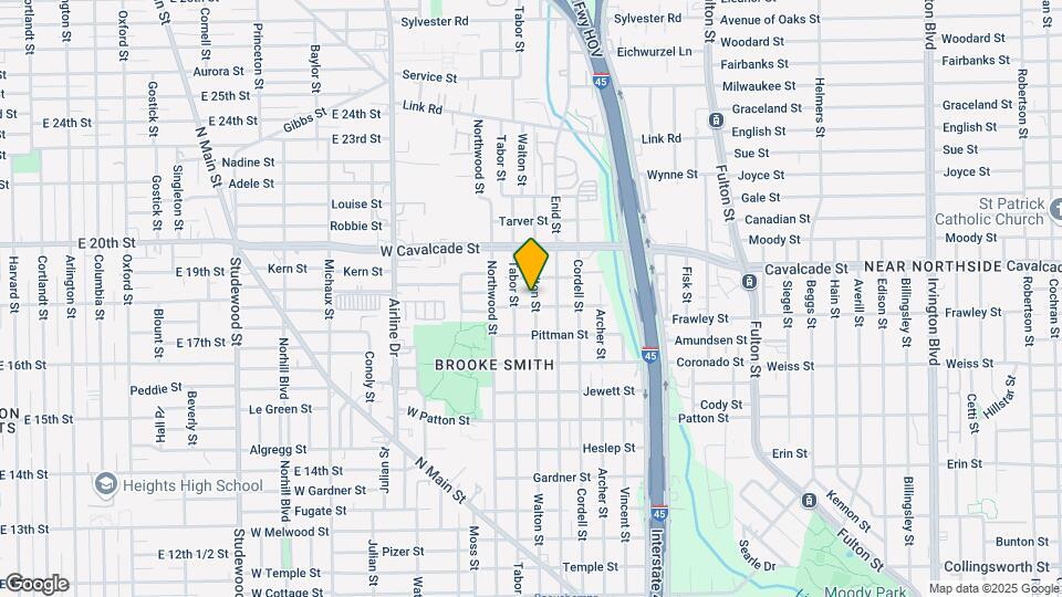 1203 Walton St Map and Location Details
