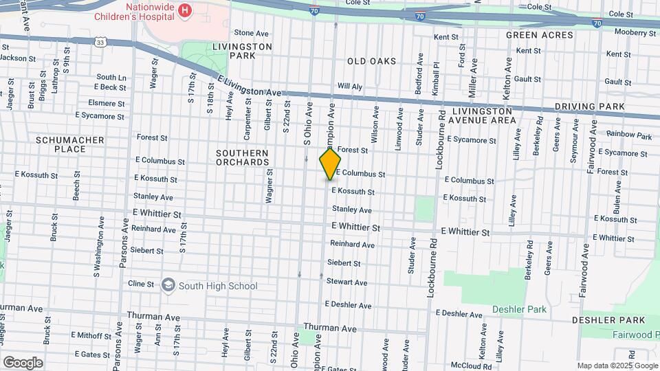 958-976-976 S Champion Ave Map and Location Details