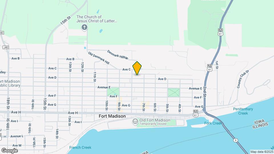 721 Avenue D, Unit 721 Map and Location Details