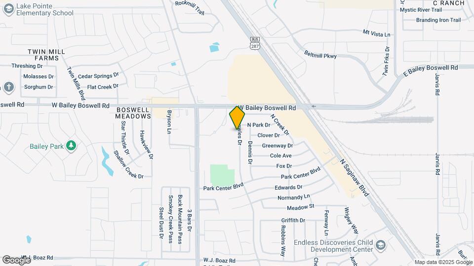 1237 N Knowles Dr Map and Location Details