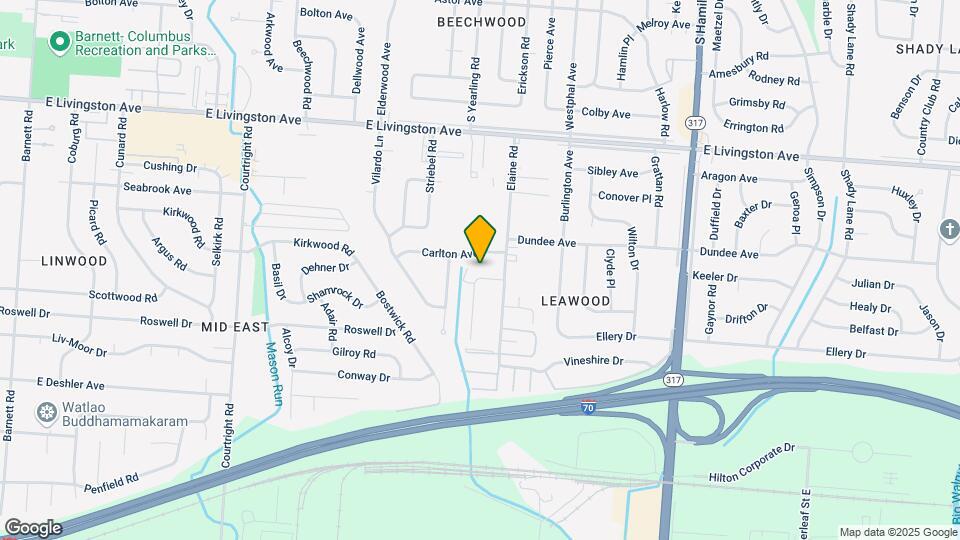 1631-1633 Carstare Dr-Unit -1633 Carstare Dr Map and Location Details