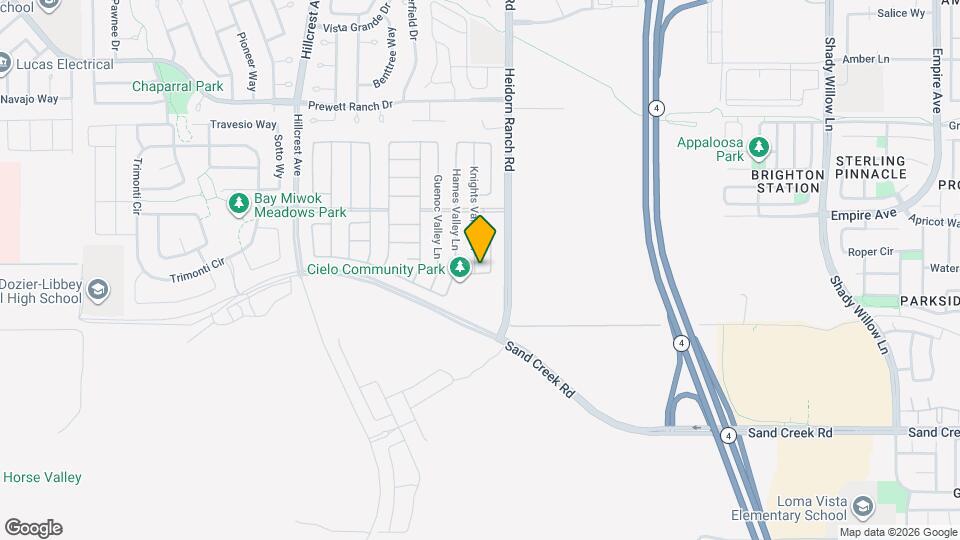 5459 Knights Valley Ln Map and Location Details
