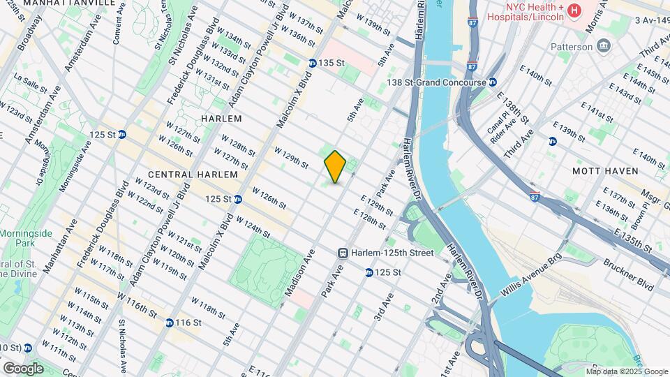22 E 129th St Map and Location Details