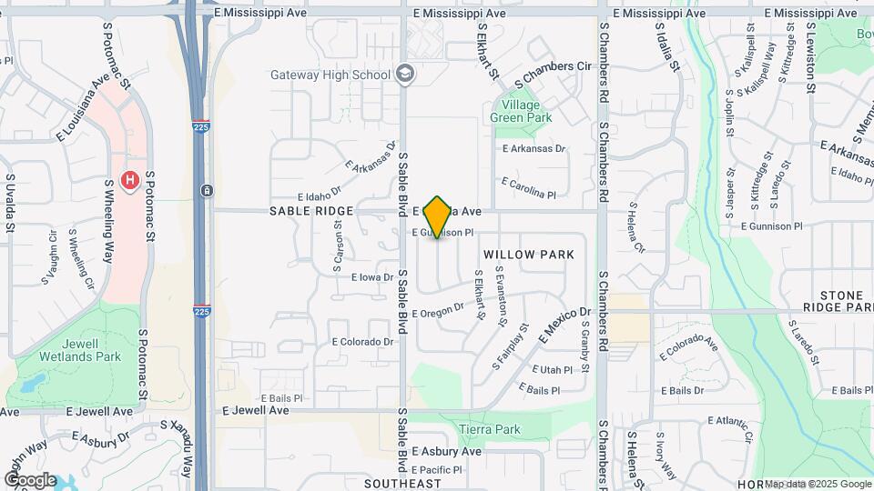 1515 S Dearborn St Map and Location Details