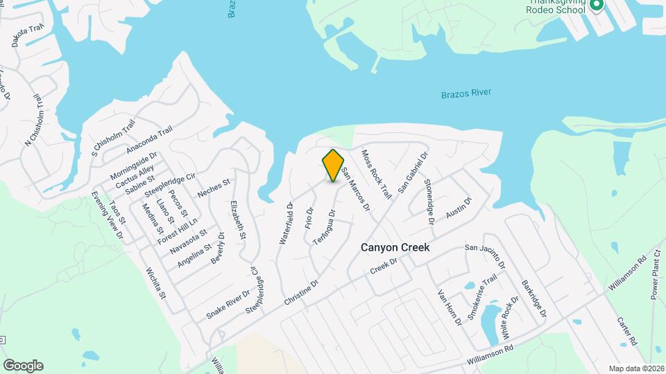 4904 Terlingua Dr Map and Location Details