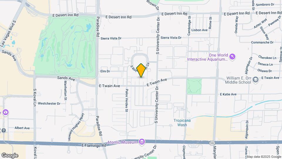 3719 Hazelwood St Map and Location Details