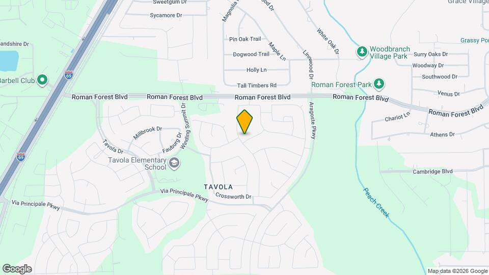23807 Brenta Valley Dr Map and Location Details