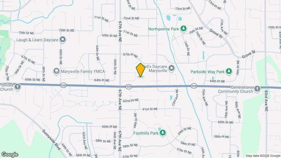 6414 69th Dr NE Map and Location Details