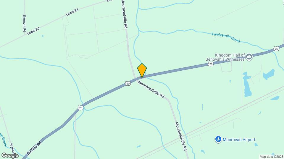 911 Moorheadville Rd Map and Location Details