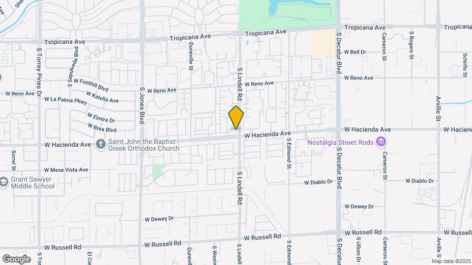 5241 S Lindell Rd-Unit -101 Map and Location Details