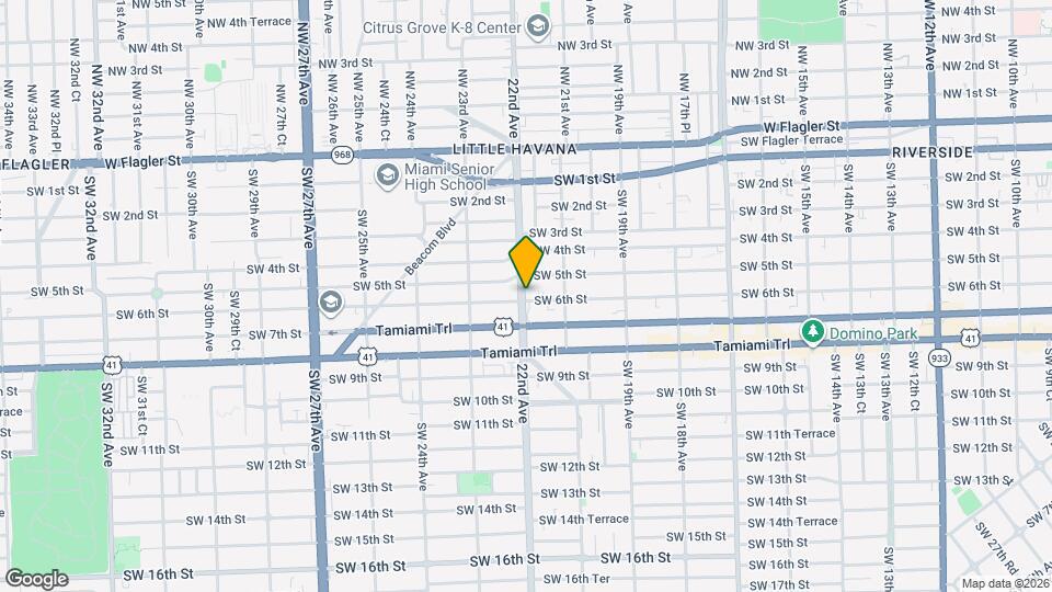 525 SW 22nd Ave Map and Location Details