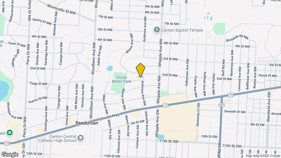4511 Tioga St NW Map and Location Details