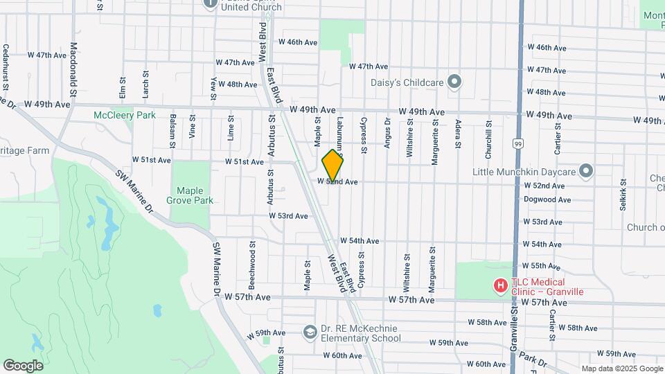 6807 Laburnum St Map and Location Details