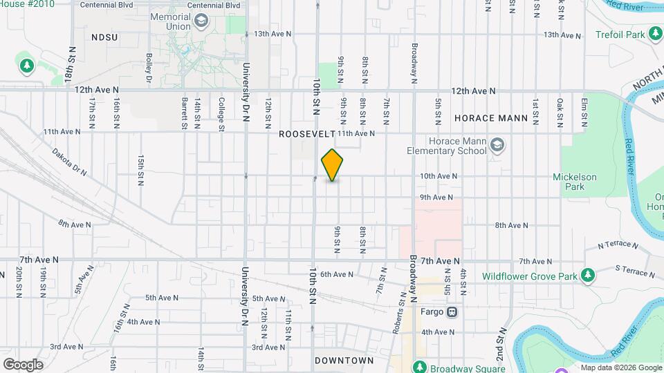 912 9th St N Map and Location Details