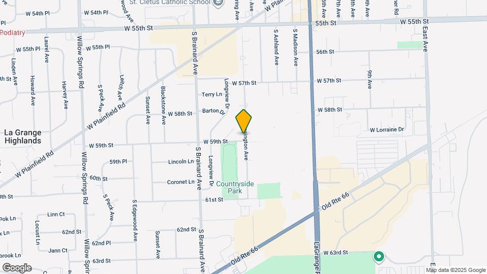 5850 Kensington Ave Map and Location Details