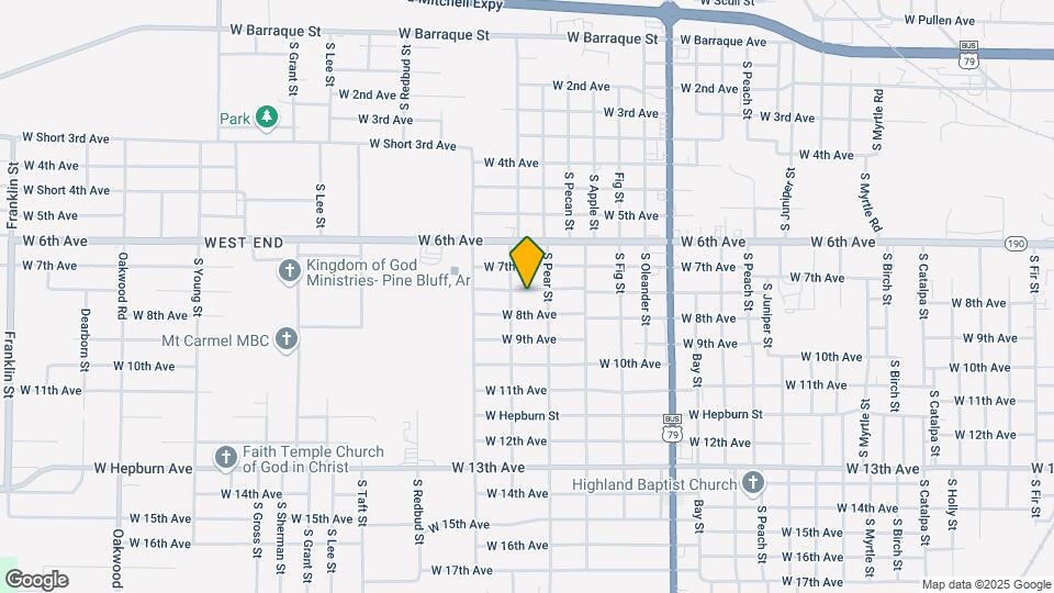 4310 W Burnett St Map and Location Details