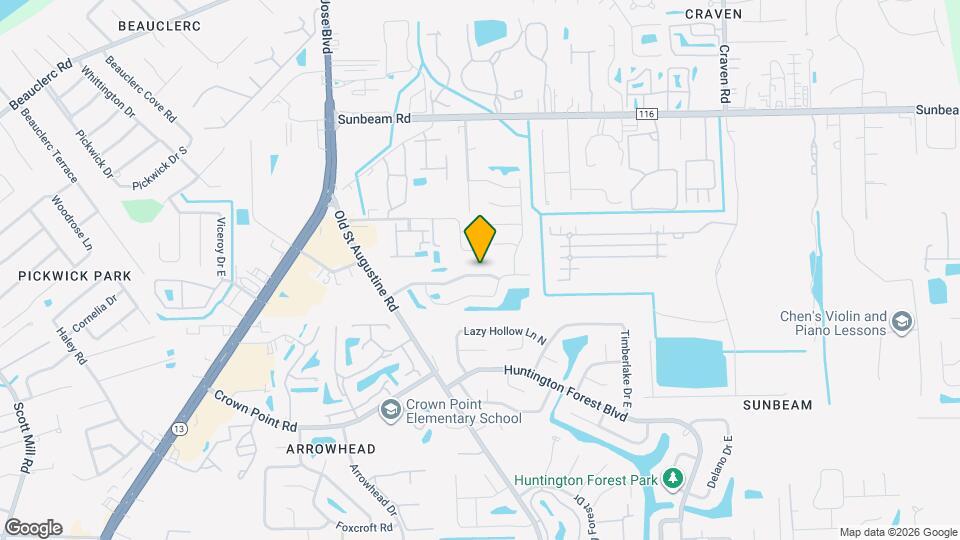 4077 Laurelwood Dr Map and Location Details