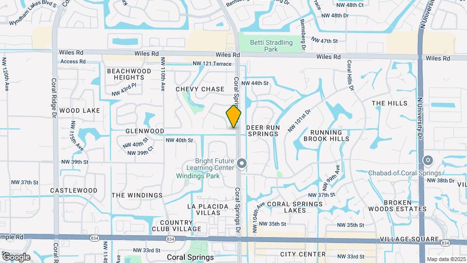 10520 NW 41st St Map and Location Details