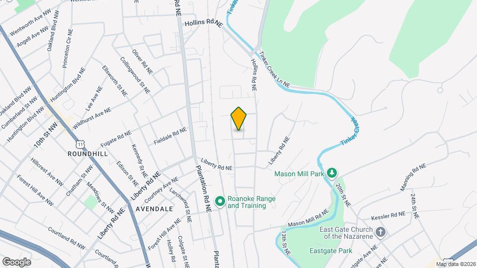 812 Mississippi Ave NE Map and Location Details