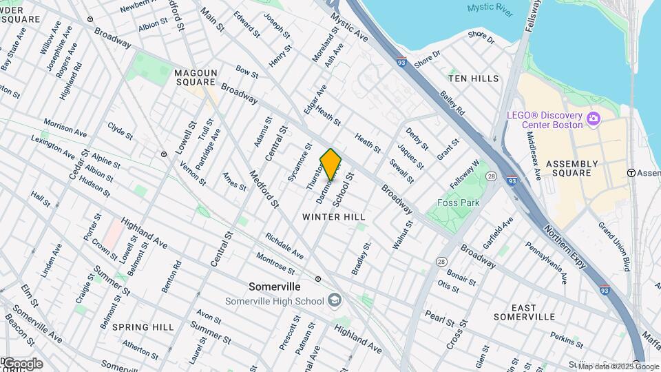 43 Dartmouth St, Unit 2 Map and Location Details