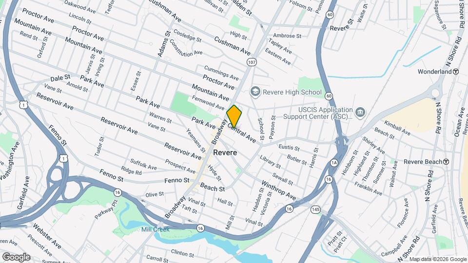 29 Central Ave Map and Location Details