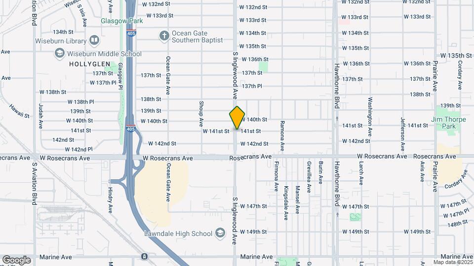 14100 Inglewood Ave Map and Location Details