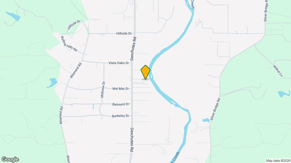 8807 Deschutes Rd Map and Location Details