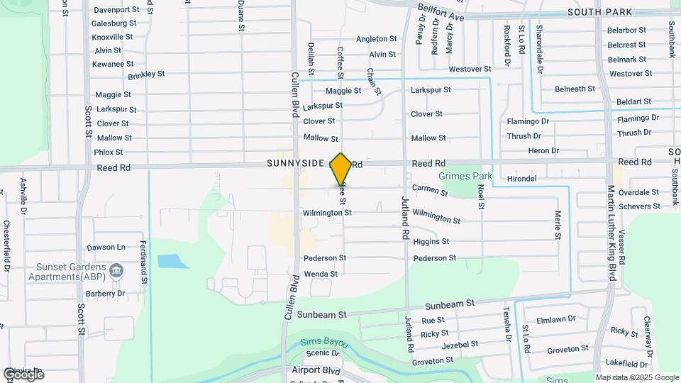 9320 Coffee St-Unit -A Map and Location Details