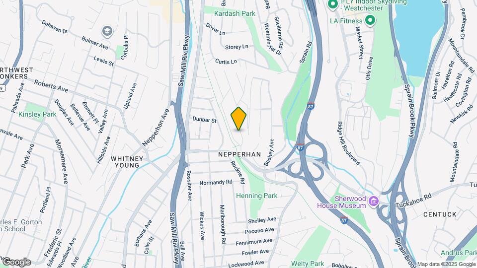 Belknap Ave, Yonkers Mapa y Detalles de la Ubicación