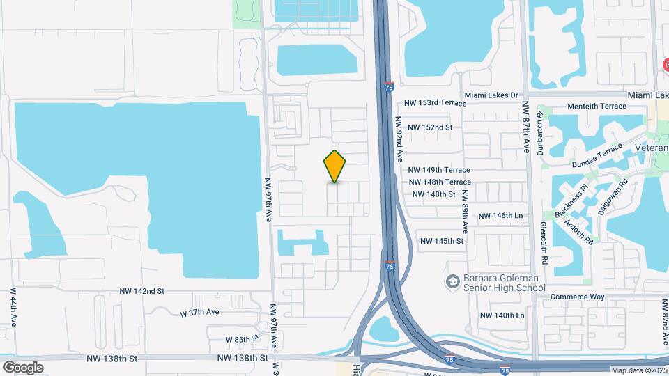 9358 W 33rd Way Map and Location Details