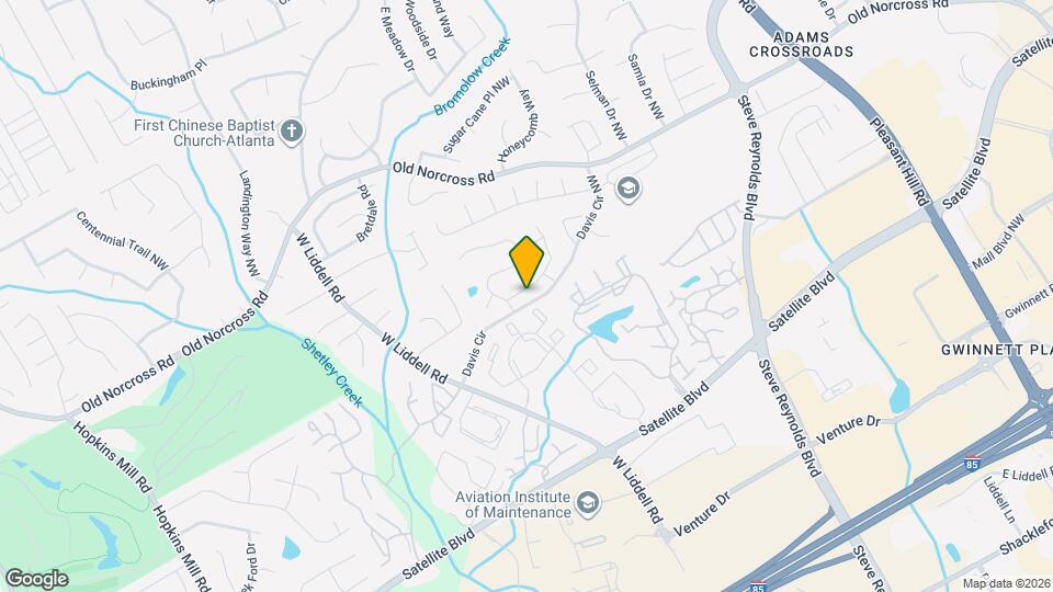 4036 Oak Glenn Dr Map and Location Details