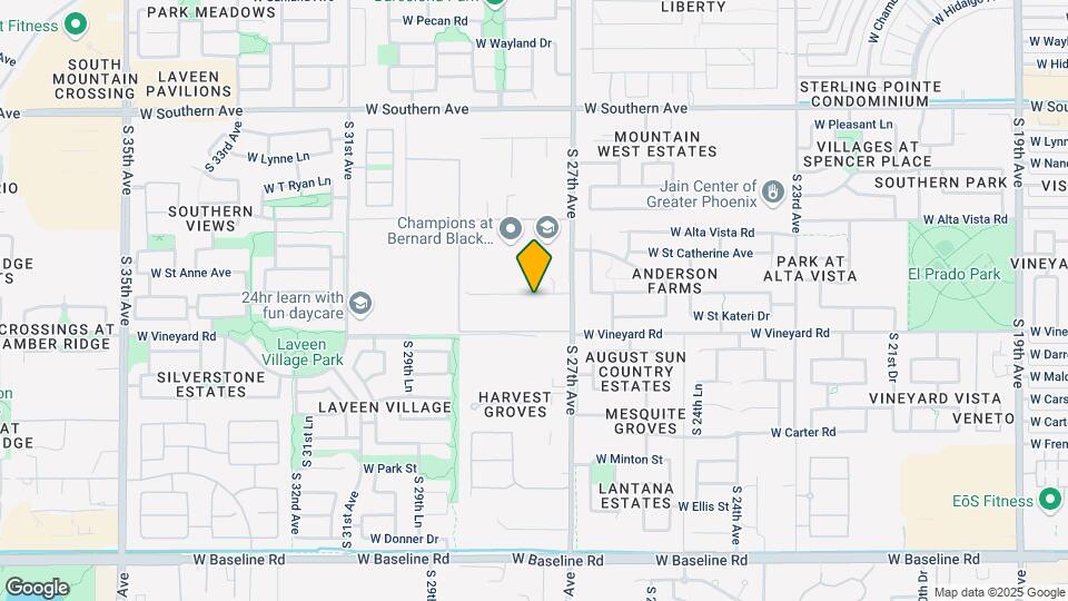 2743 W Apollo Rd Map and Location Details