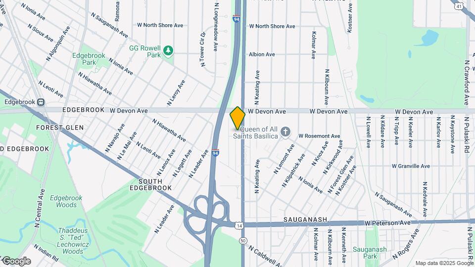 6300 N Cicero Ave Map and Location Details