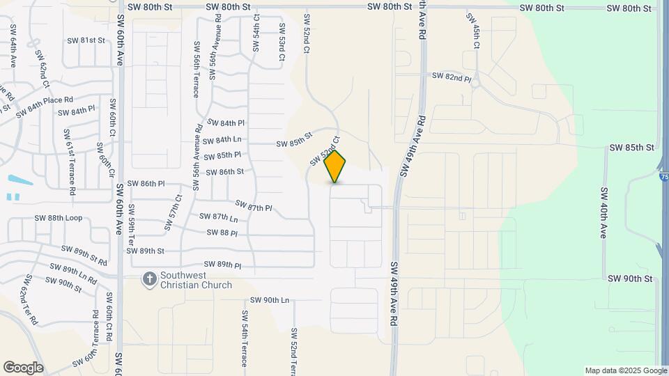 8707 SW 49th Cir Mapa y Detalles de la Ubicación