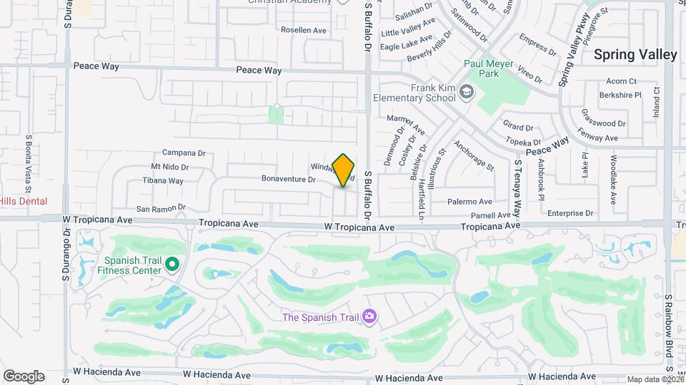 4823 Sangay Way Map and Location Details