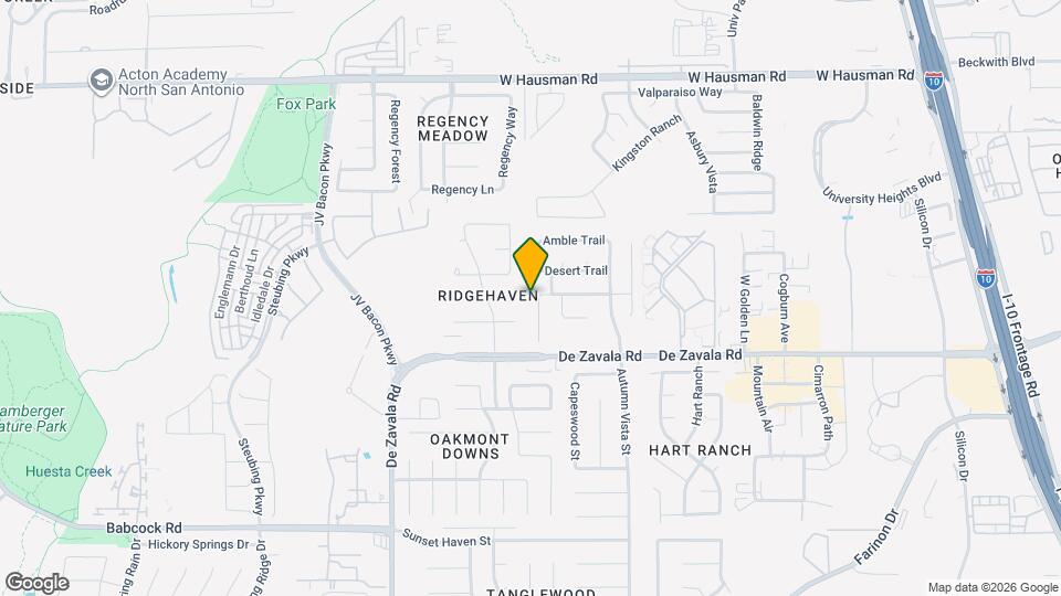 12443 Wandering Trl Map and Location Details