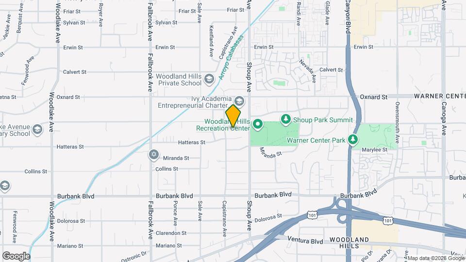 22438 Califa St Mapa y Detalles de la Ubicación