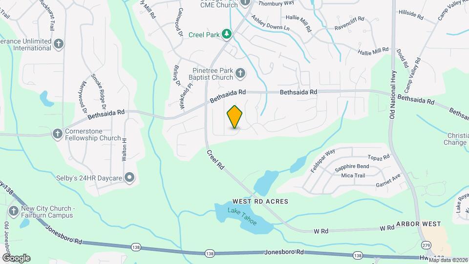 6865 Old Bethsaida Way Map and Location Details