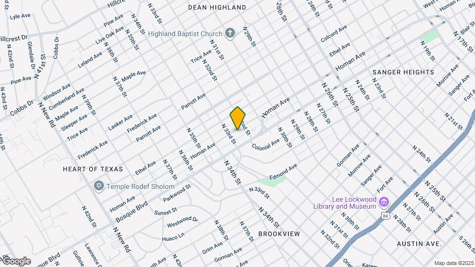3216 Homan Ave Map and Location Details