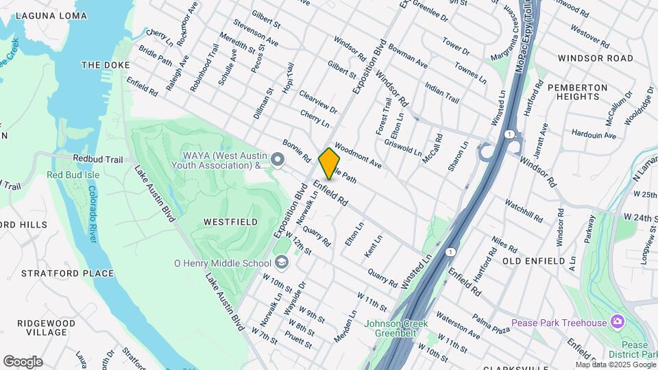 2516 Enfield Rd Map and Location Details
