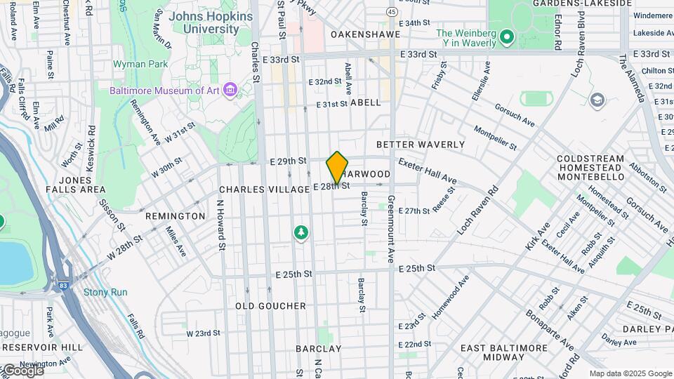 2737 Guilford Ave Map and Location Details