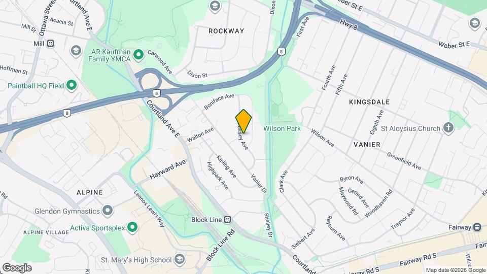 91 Massey Ave Map and Location Details